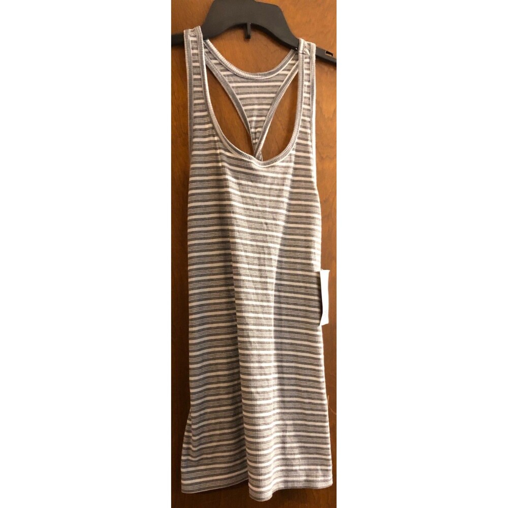 Women's Jockey Gray/White Tank Top Size Small NWT B1